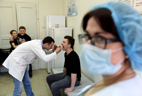 Yuri DYACHYSHYN | AFP