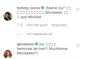 Los cariñosos mensajes que enviaron artistas internacionales a Joy Huerta tras anuncio de maternidad