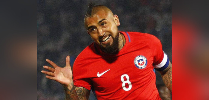 Arturo Vidal confirmó su relación con modelo fitness colombiana y compartió románticas publicaciones