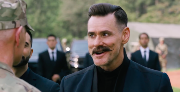 El estrafalario look de Jim Carrey para su rol como el Dr. Eggman en la película de Sonic