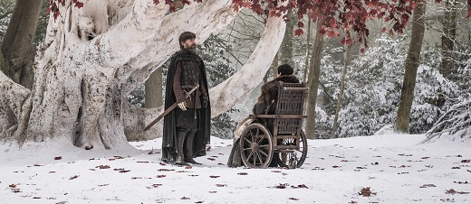 bran stark hablando con jaime lannister