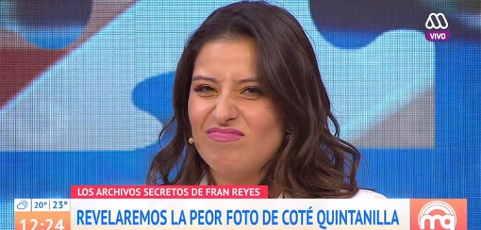 María José Quintanilla sacó risas con su 