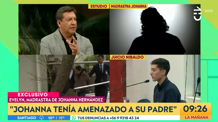 declaraciones de la madrastra de johanna hernández, evelyn godoy