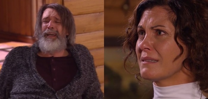 Intenso momento: Paola Volpato y Francisco Melo fueron ovacionados tras escena clave de Isla Paraíso