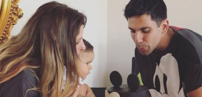 Hijo de Juan Pablo Queraltó y Fran Sfeir cumplió un año: padres chochearon con producida fiesta