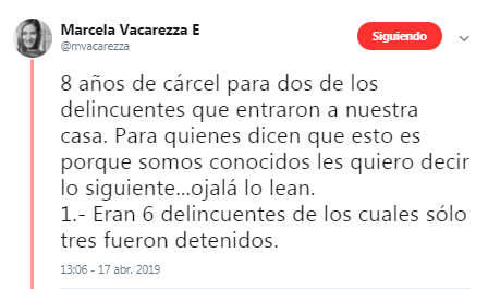 Marcela Vacarezza y sus impresiones tras condena a culpables de portonazo: "Hicimos todo lo posible"