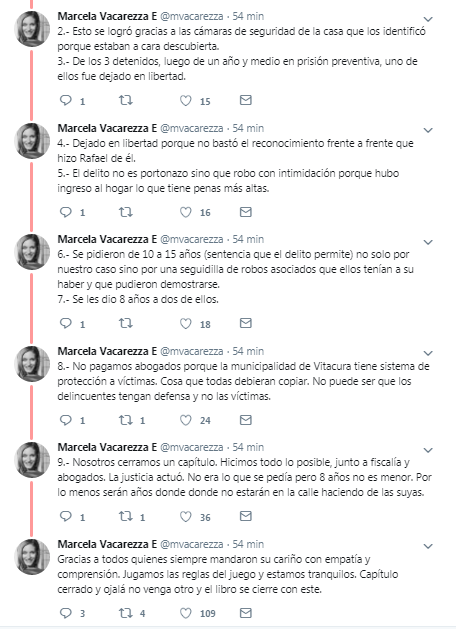 Marcela Vacarezza y sus impresiones tras condena a culpables de portonazo: "Hicimos todo lo posible"