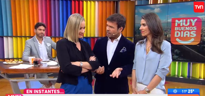 Marcela Vacarezza salió del matinal para asistir a juicio de violento robo que vivió con su familia