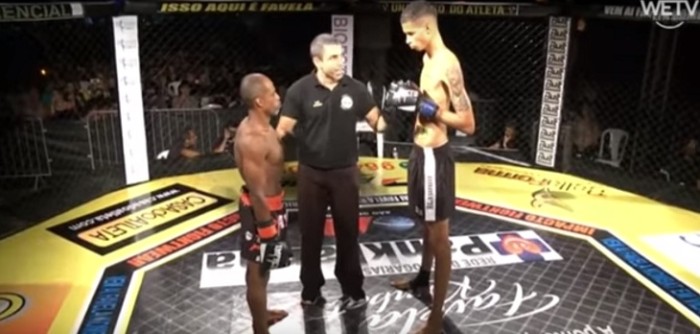 37 centímetros de diferencia:  'David' derrotó a 'Goliat' en épico combate de Muay Thai en Brasil