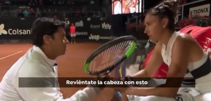 “¿Me pongo la faldita y juego yo?”: tenista defiende a su entrenador por controversial arenga