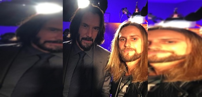 Jean-Philippe Cretton relató cómo fue su encuentro con Keanu Reeves: 