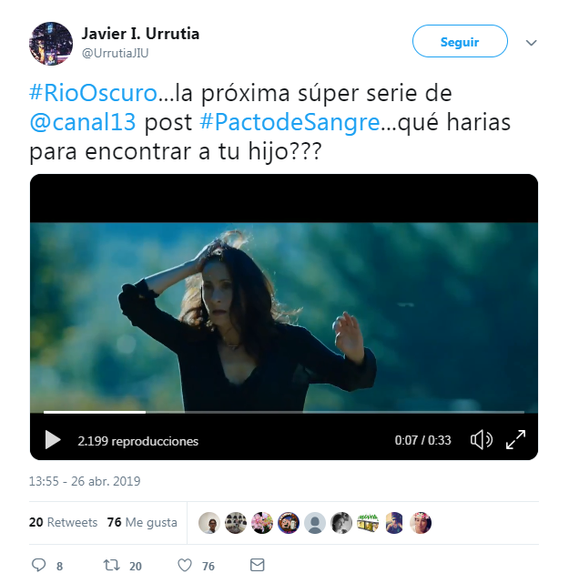 tercer adelanto de la nueva nocturna de canal 13 rio oscuro 