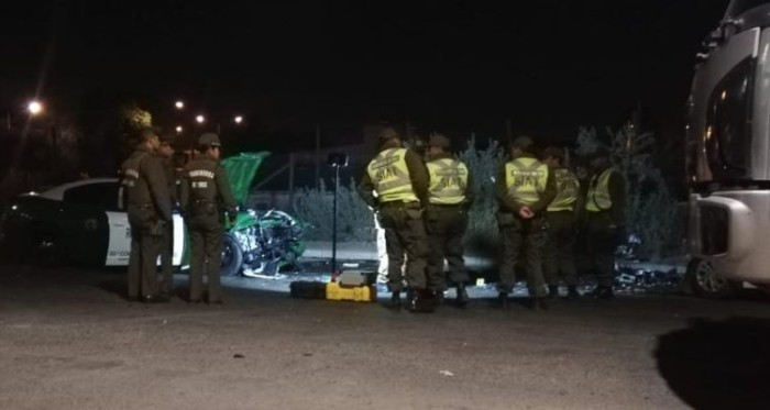 Intensa persecución en Maipú terminó con asaltante de 15 años muerto y dos carabineros heridos