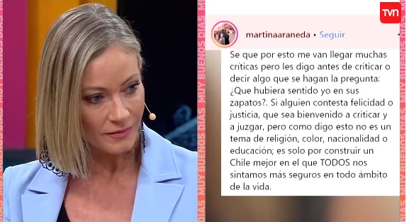 Marcela y emoción por mensaje de su hija tras juicio