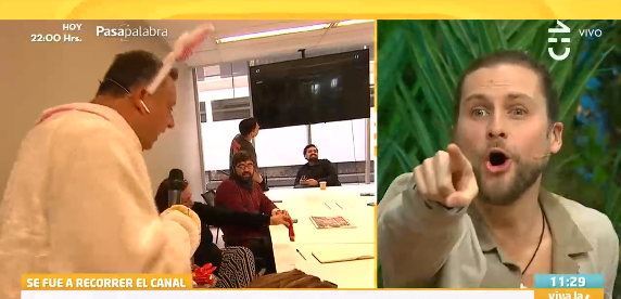 ¿Con la competencia? Equipo de Contigo en la mañana fue sorprendido 