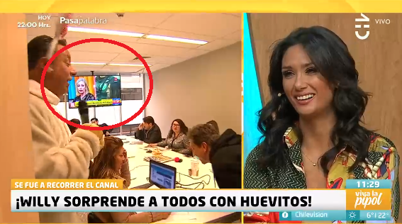 Viva la pipol sorprende a Contigo en la mañana viendo TVN