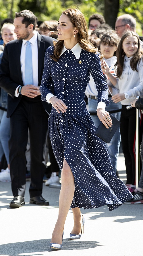 comparación vestido diana de gales y kate middleton