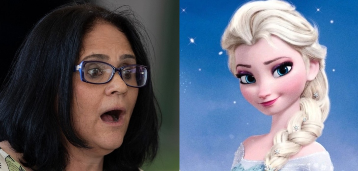 Ministra brasileña y sus polémicas declaraciones: “Frozen enseña a las niñas a ser lesbianas