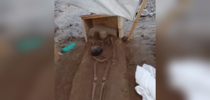 Hallan osamenta humana en medio de excavación del Metro: sería de un antiguo asentamiento Inca