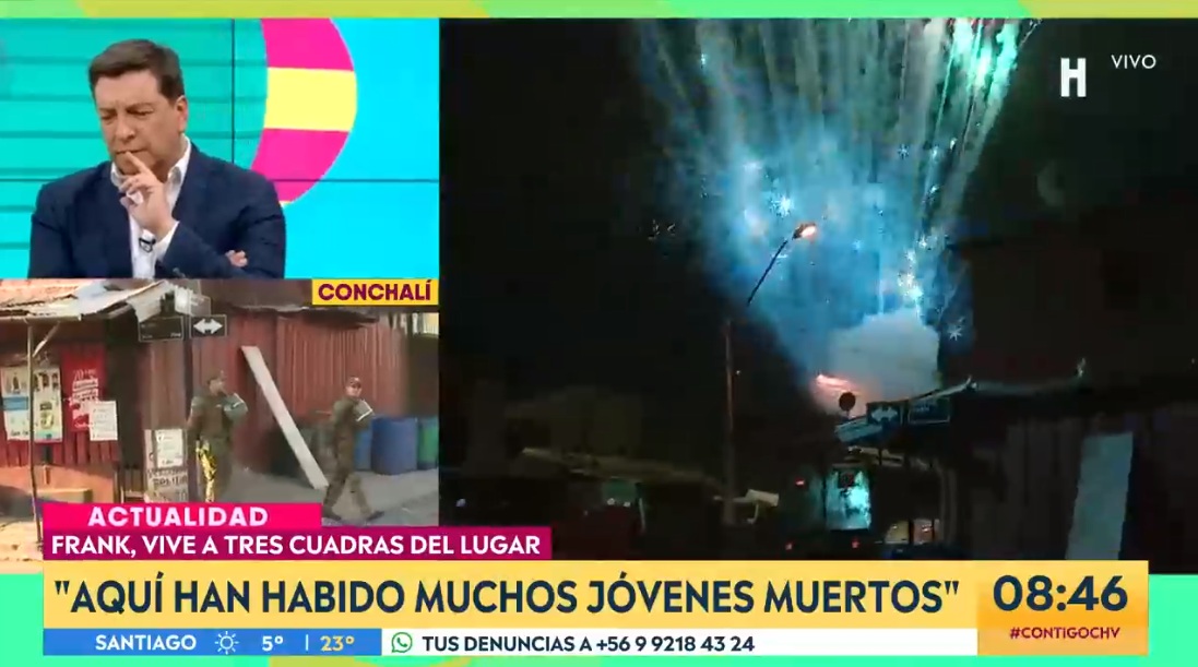 El terror que viven vecinos de Conchalí por funerales narcos: 