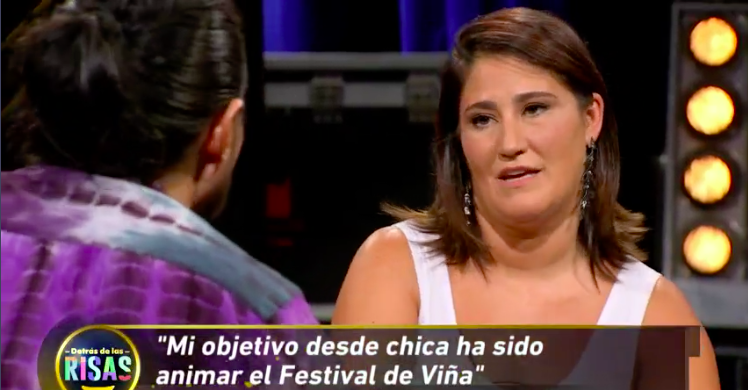 Belén Mora reveló su mayor anhelo en 'Detrás de las risas': animar el Festival de Viña del Mar