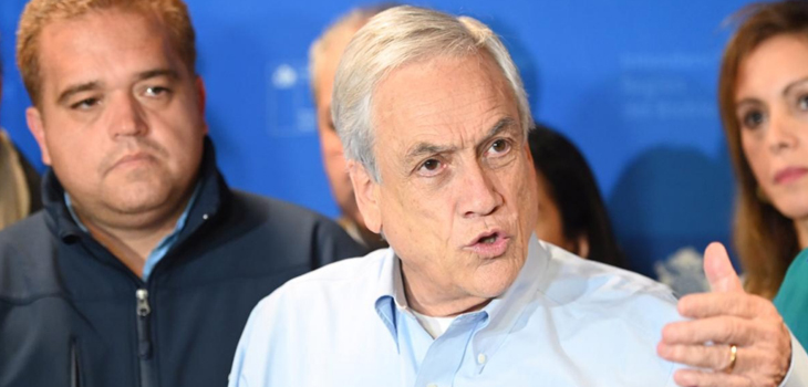 Piñera confirmó que el Ejército y la Armada trabajarán en zonas afectadas por tornados