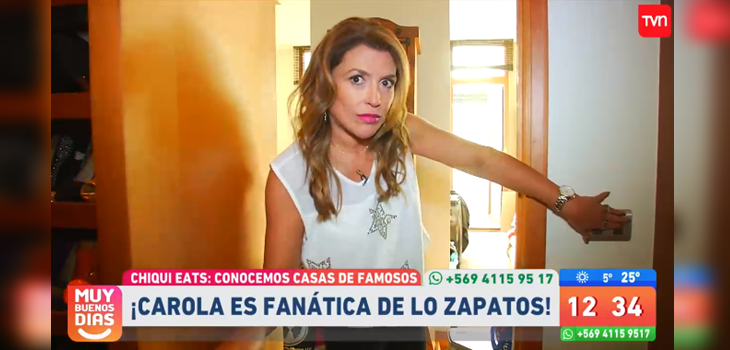 Carolina Arregui mostró su casa en 