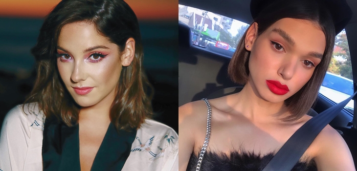 Kel Calderón y Helénia Melán protagonizaron osada y sensual sesión de fotos