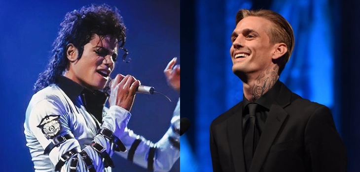 Aaron Carter confesó que Michael Jackson tuvo un comportamiento 