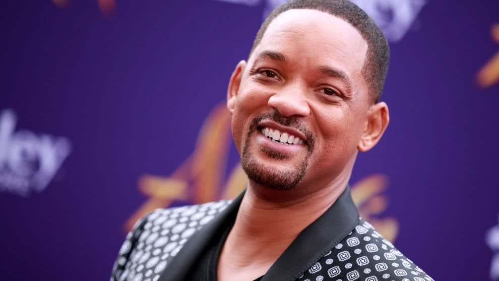 Will Smith sacó aplausos por tierno gesto con dos niñas en la premiere de 'Aladdín'
