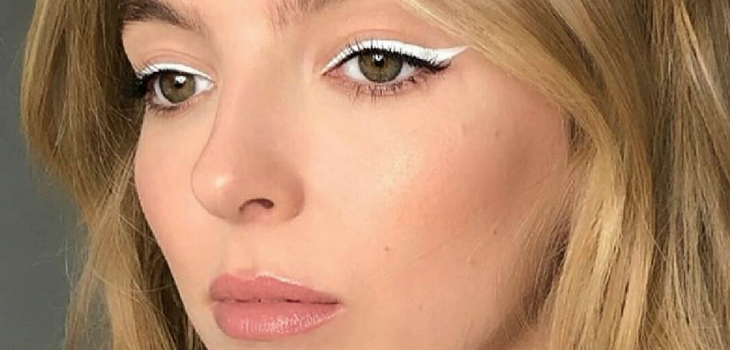 Delineador blanco: la última tendencia del maquillaje que te hará lucir “más despierta”