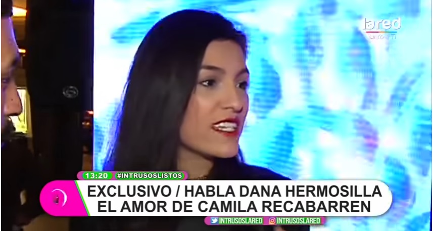 Polola de Camila habló de su relación