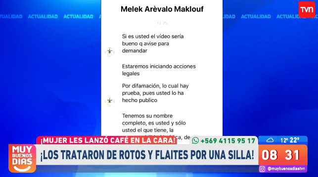 Funa mujer que lanzó café a estudiante en Providencia