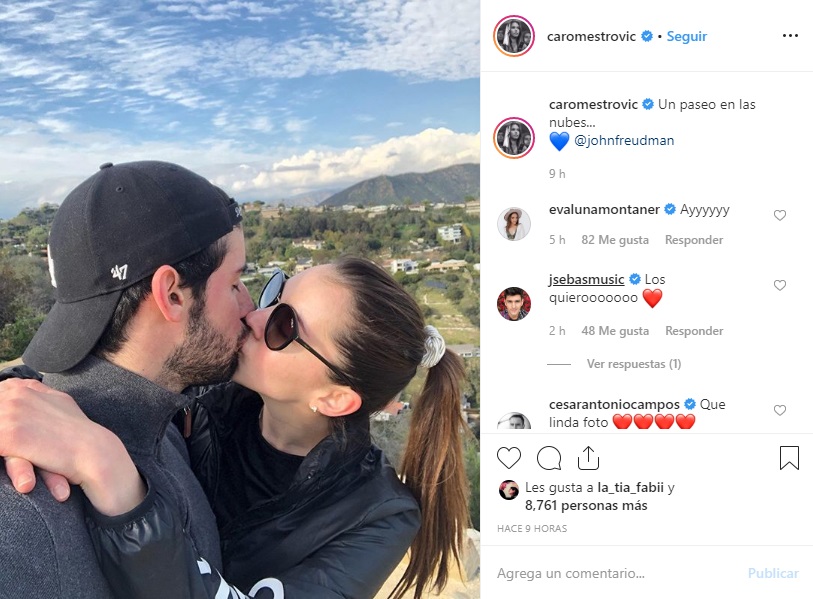 Carolina Mestrovic presentó a nuevo pololo