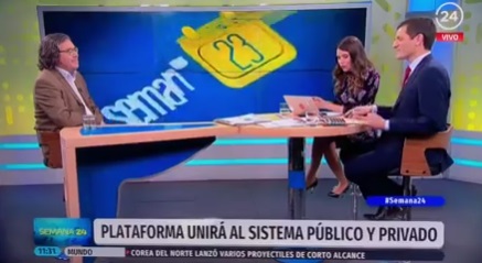 Mega fail: periodistas de Canal 24 Horas protagonizaron incómodo chascarro con entrevistado