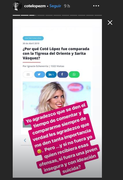 comparaciones funa coté lópez