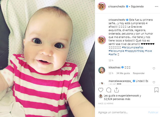 Cumpleaños de hija de Diana Bolocco y Cristián Sánchez