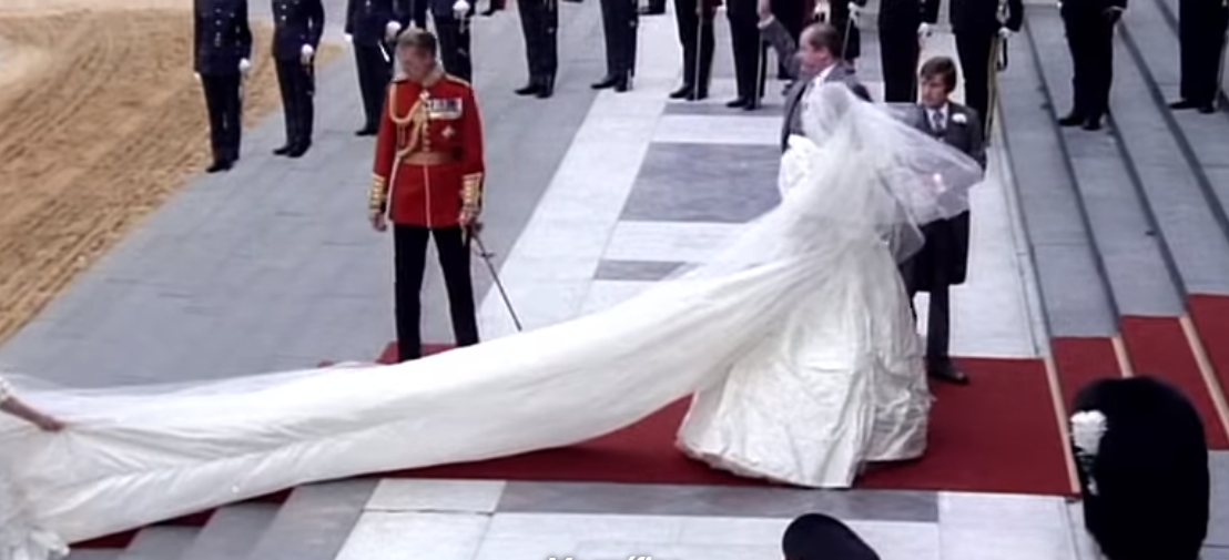 diana vestida de novia