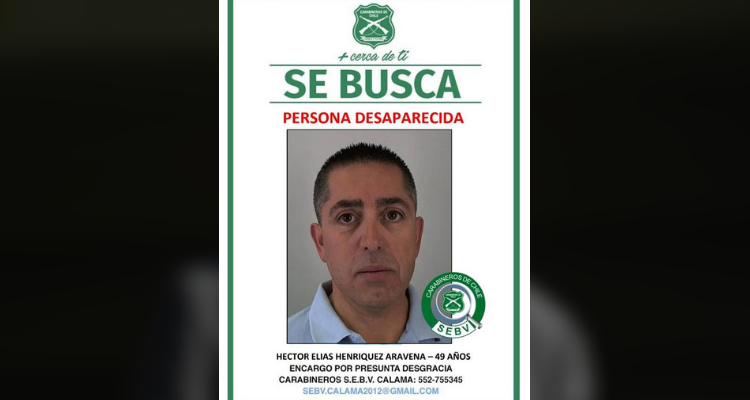 Hermano de ingeniero encontrado calcinado en Calama: 