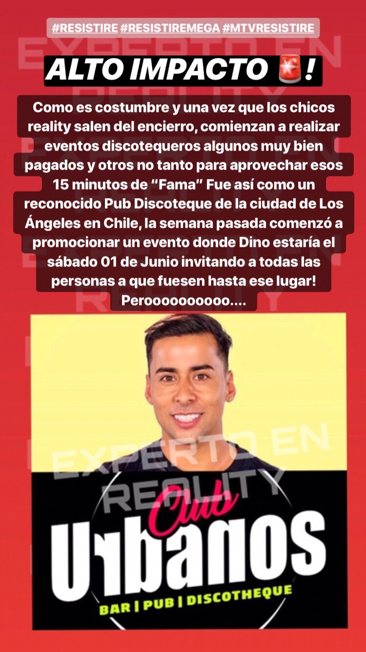 Dino es bajado de evento en Los Ángeles