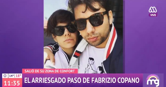 Fabrizio Copano reveló que será padre