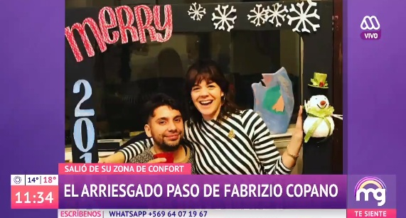 Fabrizio Copano reveló que será padre