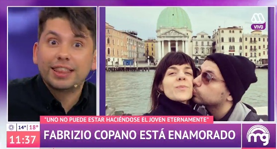 Fabrizio Copano reveló que será padre