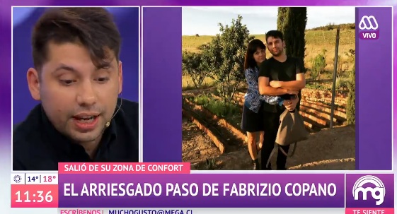 Fabrizio Copano reveló que será padre