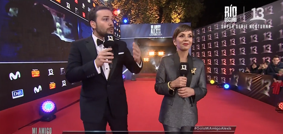 Detalle deportivo en el outfit de Fran García-Huidobro sorprendió en la gala de 'Mi Amigo Alexis'