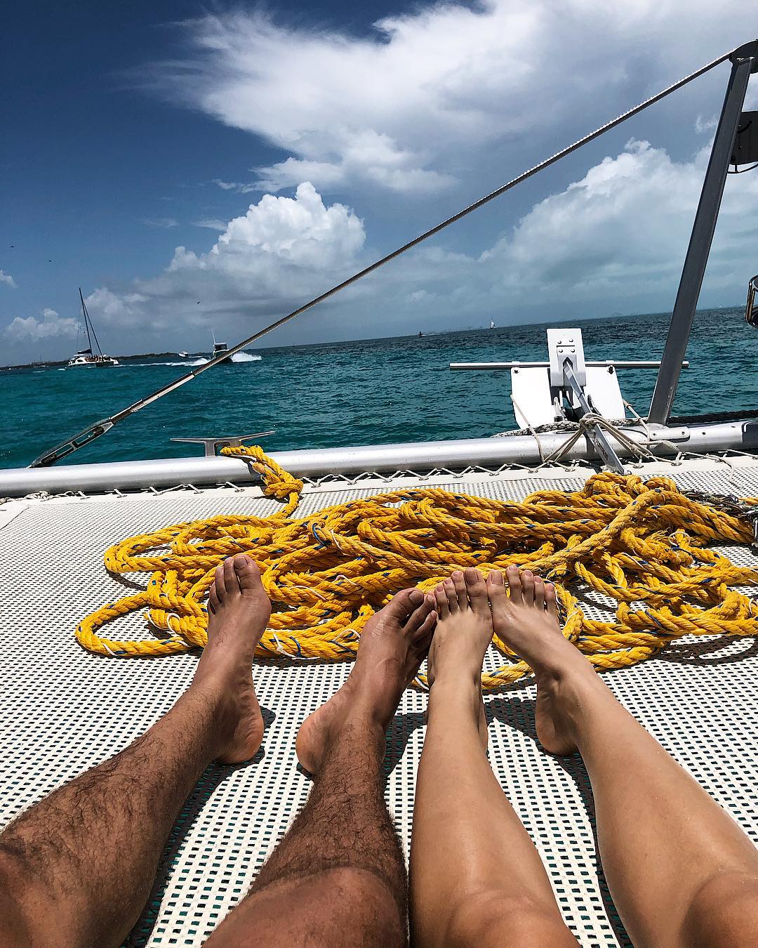 Vacaciones de Héctor Morales y Helénia Melán