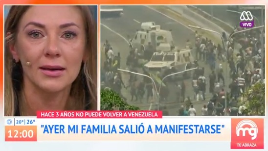 janine leal llora familia venezuela mucho gusto