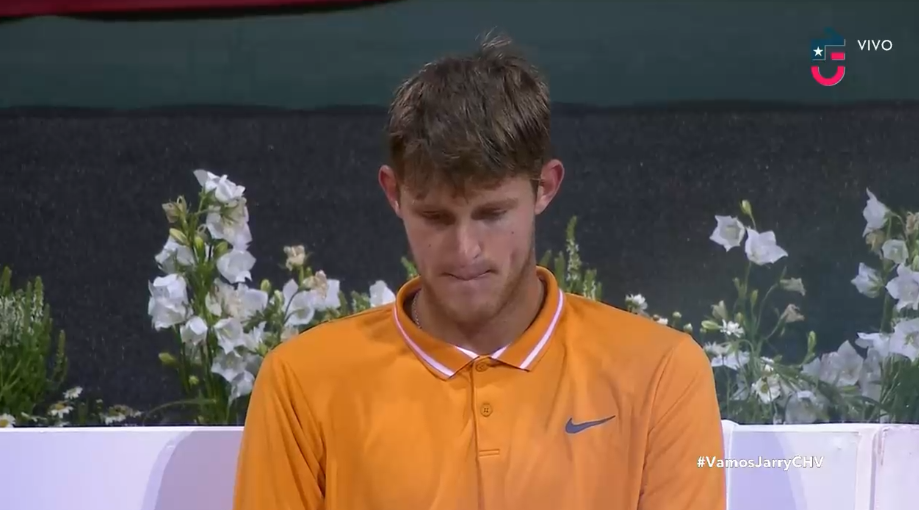 La triste postal que dejó la derrota de Jarry en la final del ATP de Ginebra