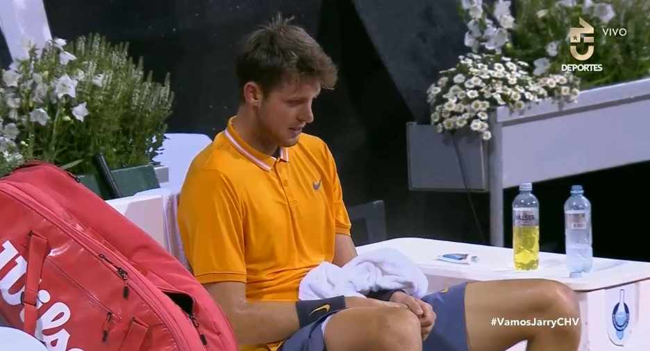 Su cara lo dijo todo: la triste postal que dejó la derrota de Jarry en la final del ATP de Ginebra