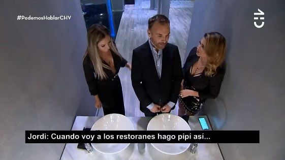Confesión de Jordi Castell sobre baños en restorán